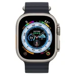 Apple watch 8 Ultra Titanium 49mm Case with Midnight Ocean Band